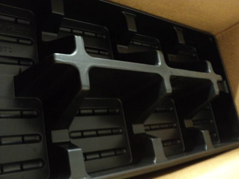 lot 166 image: 150 Plant Pot Trays each holds 8 -...