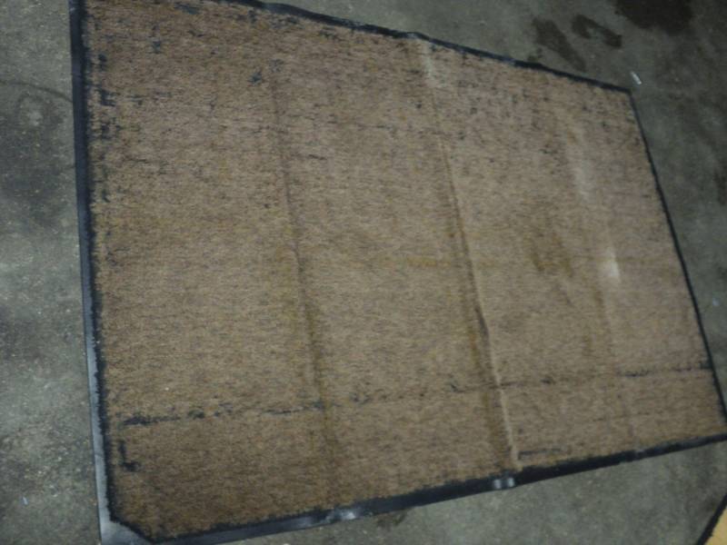 lot 173 image: 2 Rubber Backed Rugs 44 x 66 and 33...