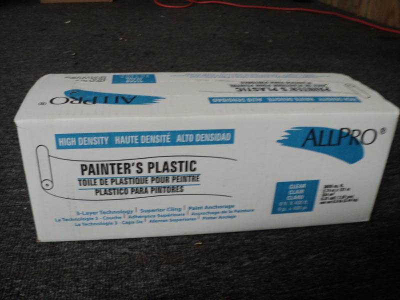 lot 180 image: 3600 sq ft Painters Plastic...