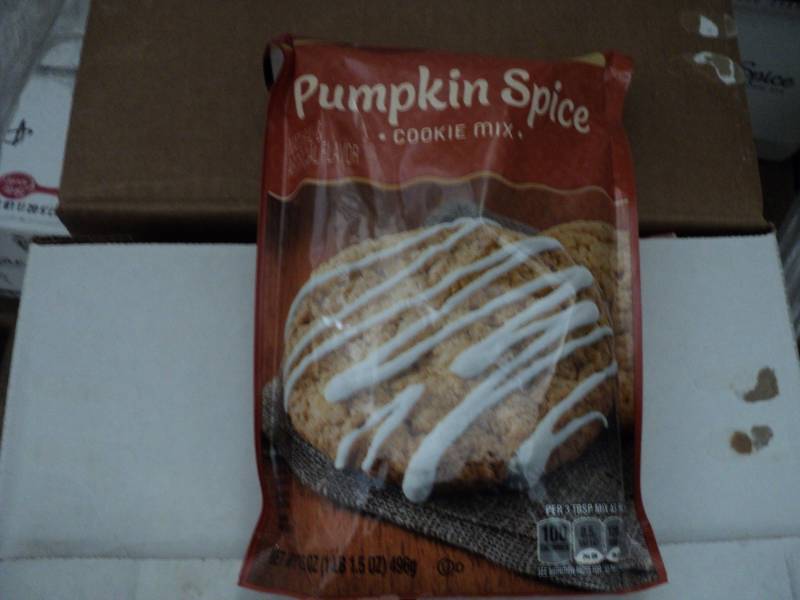 lot 196 image: 2 Boxes of Pumpkin Spice Cookie Mix...