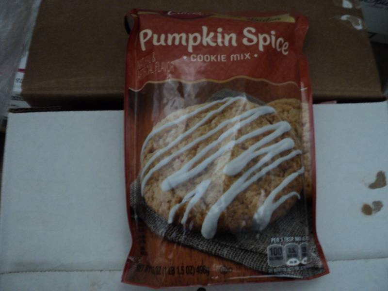 lot 197 image: 2 Boxes of Pumpkin Spice Cookie Mix...