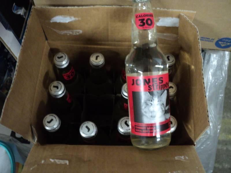 lot 199 image: 2 cases of Jones Stripped Cherry So...