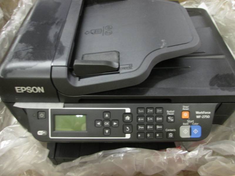 lot 9 image: Epson WF-2750 All-in-One Wireless C...