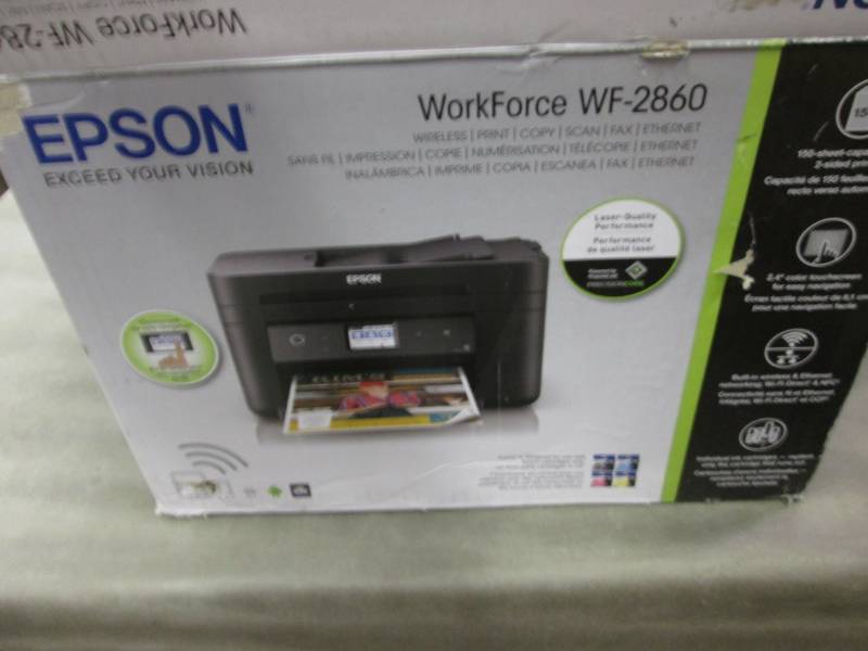 lot 12 image: Epson Workforce WF-2860 All-in-One ...