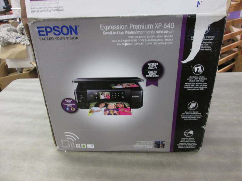 lot 15 image: Epson Expression Premium XP-640 Sma...