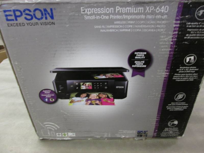lot 16 image: Epson Expression Premium XP-640 Sma...