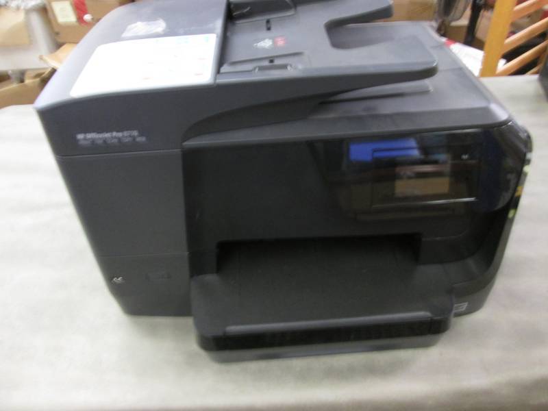 lot 23 image: HP OfficeJet Pro 8710 All-in-One Wi...