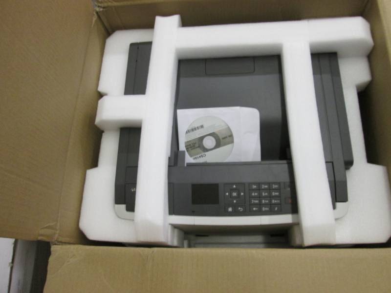 lot 26 image: Lexmark CS410dn Color Laser Printer...