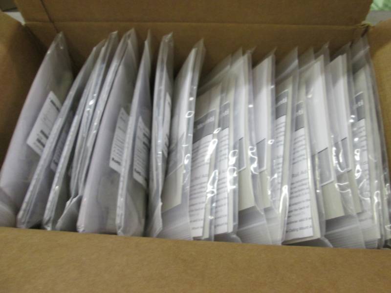 lot 36 image: Box of 20 AP105 Ceiling Mount Kits ...