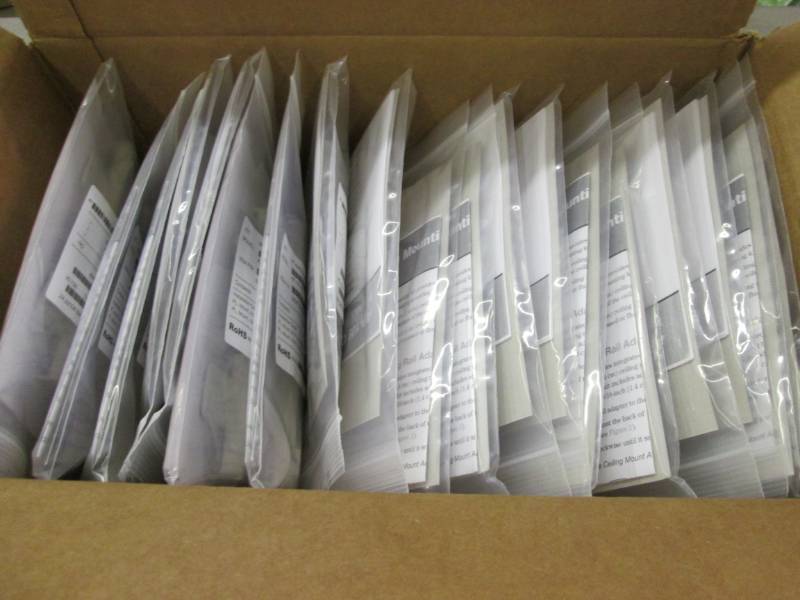 lot 38 image: Box of 20 AP105 Ceiling Mount Kits ...