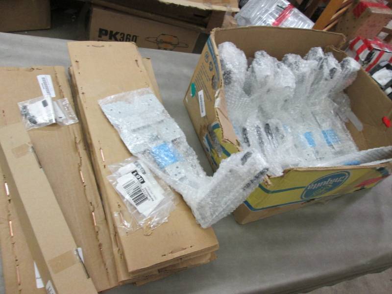 lot 62 image: Large Lot of Mounting Brackets, Fla...