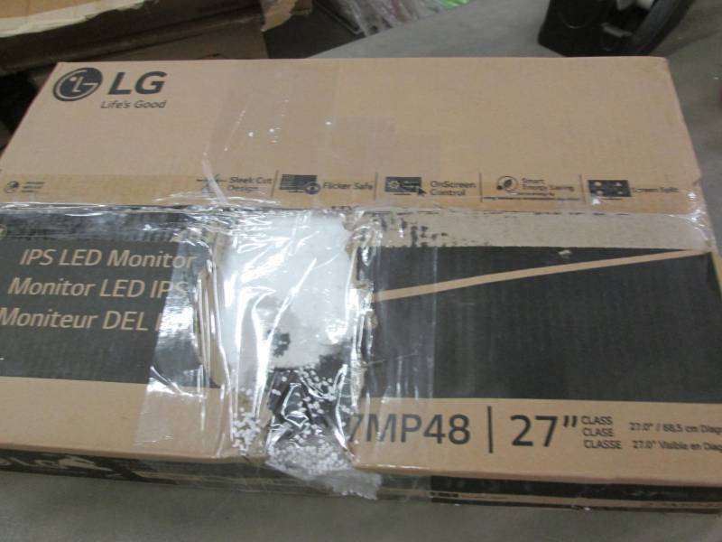lot 83 image: LG 27MP48HQ-P 27in HDMIVGA 1080p W...