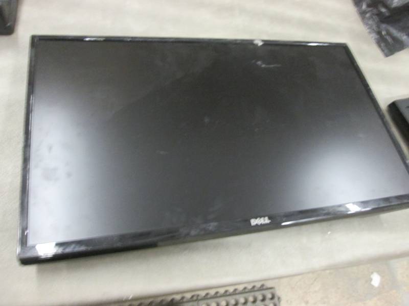 lot 112 image: Dell 27 inch Monitor vertical line ...