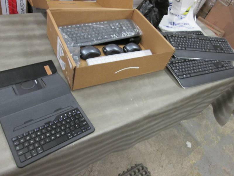 lot 115 image: Assorted Wireless KeyBoards, need c...