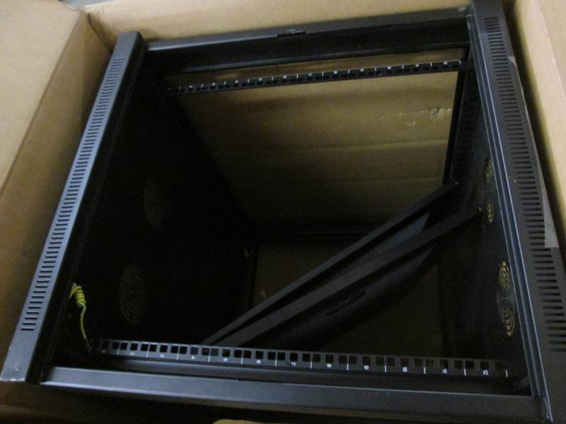 lot 129 image: Tripp-LiteSmartRack Enclosure...