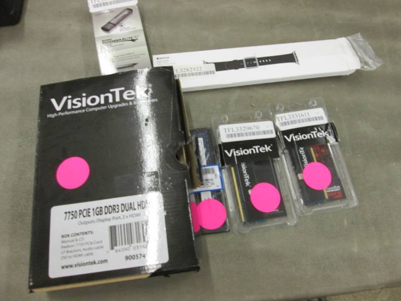 lot 132 image: 1 GB DDR, Memory Kits, Apple Watch ...