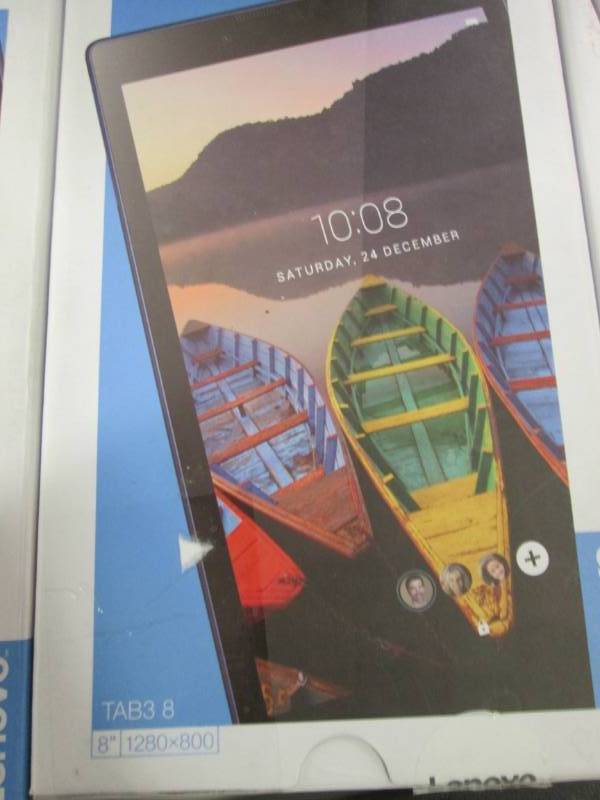 lot 172 image: Lenovo Tab3 8 inch Android Tablet o...