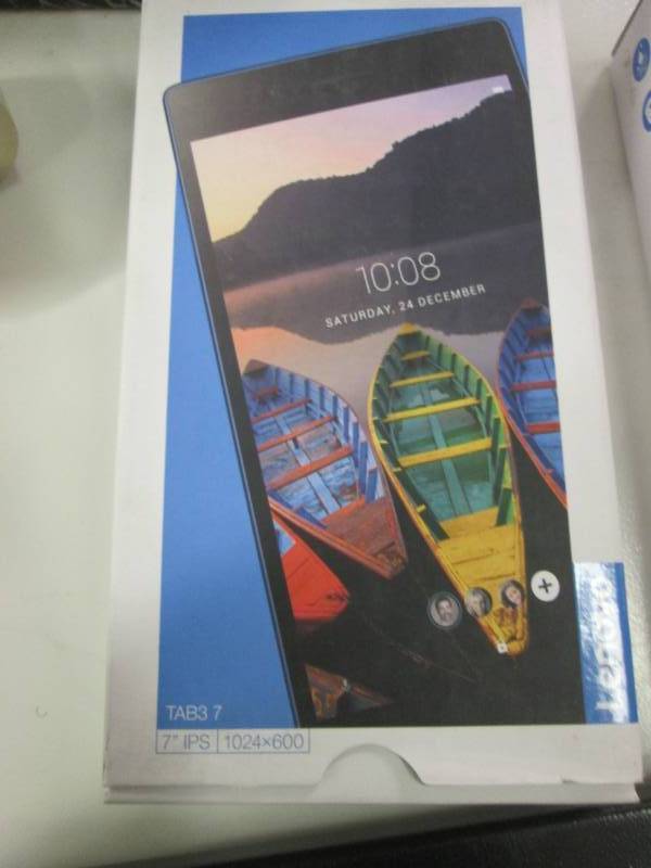 lot 175 image: Lenovo Tab3 7 inch Android Tablet o...