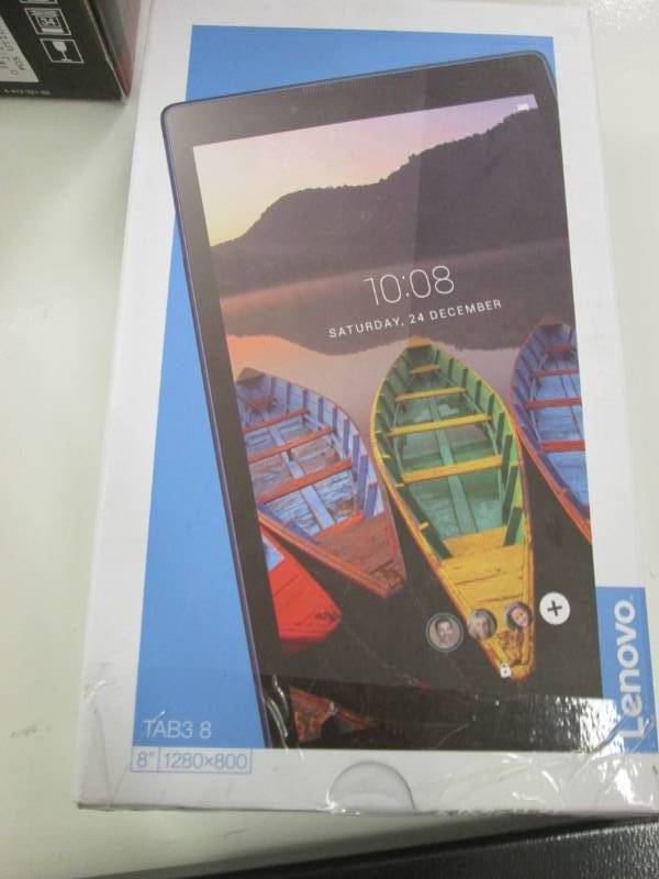 lot 177 image: Lenovo Tab3 8 inch Android Tablet o...