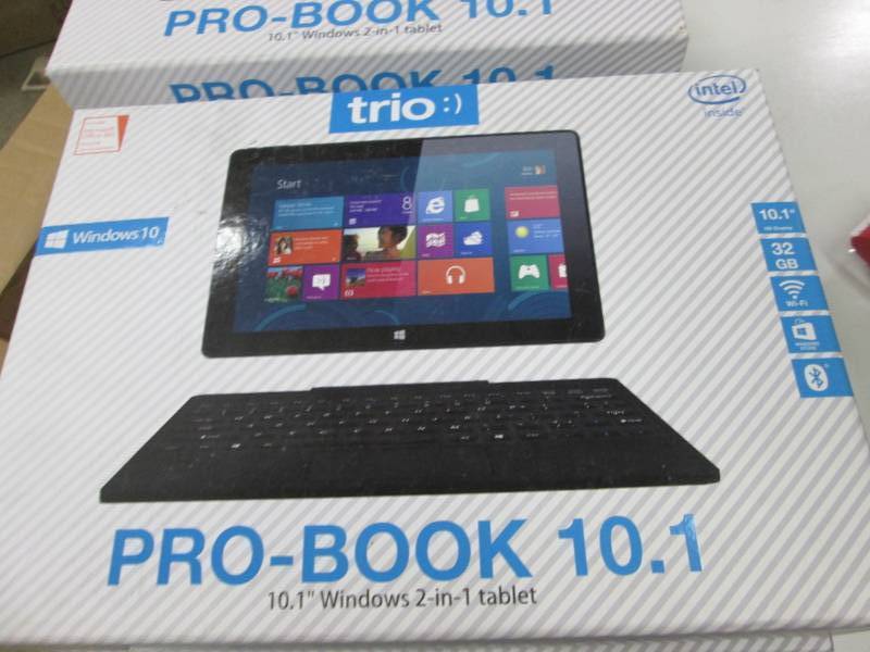 lot 188 image: Lot of 3-Trio Pro-10.1 Windows 2-in...