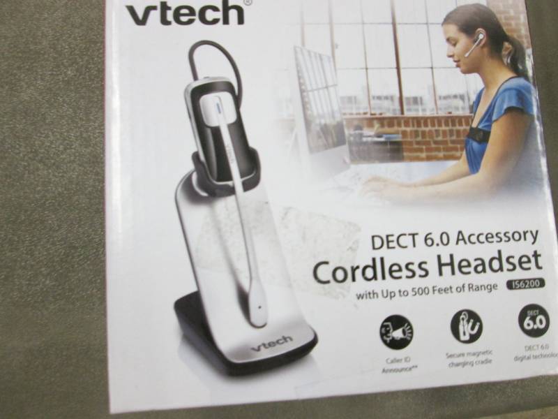 lot 201 image: V-Tech Cordless Headset...