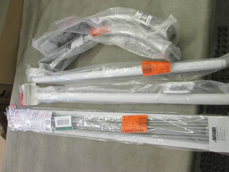 lot 285 image: Hang Rod Kit, Closet Rods, Pellet S...