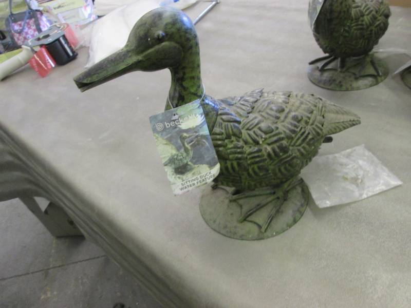 lot 291 image: Beckett Sitting Duck Water Feature ...