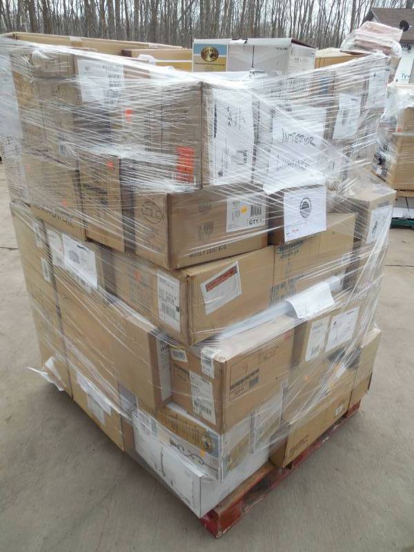 Pallet Lot Consignment Auction for Store Returned Merchandise 258 KBID