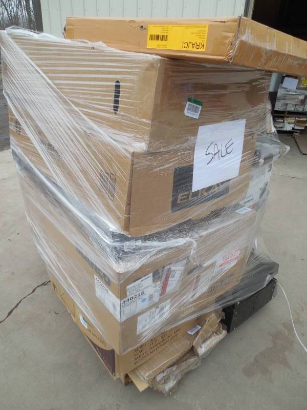 PALLET LOT OF GENERAL MERCHANDISE , TOOLS & HARDWARE