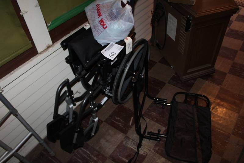 lot 60 image: Medical Wheelchair and Transport Safety Rail