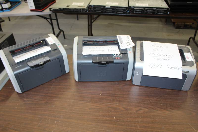 lot 393 image: HP LaserJet 1012 Printer, P1006 LaserJet