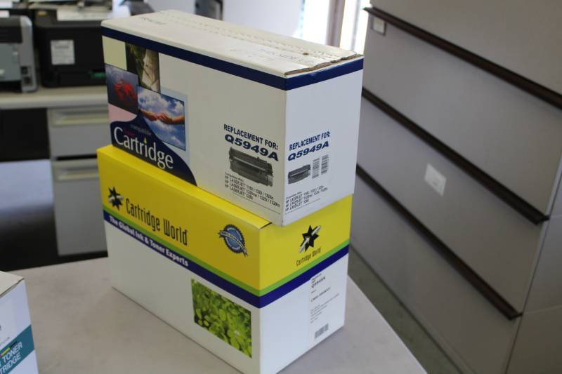 lot 456 image: HP Replacement Print Cartridges