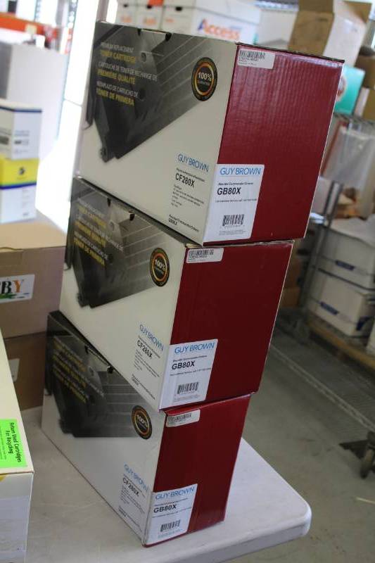 lot 461 image: Guy Brown HP Replacement Compatible Laser Cartridge
