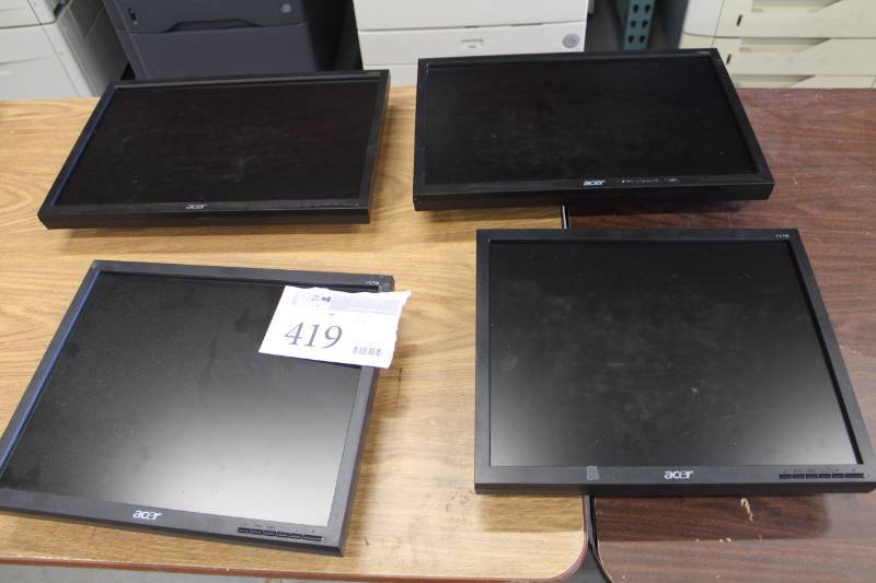 lot 419 image: Acer Computer Monitors