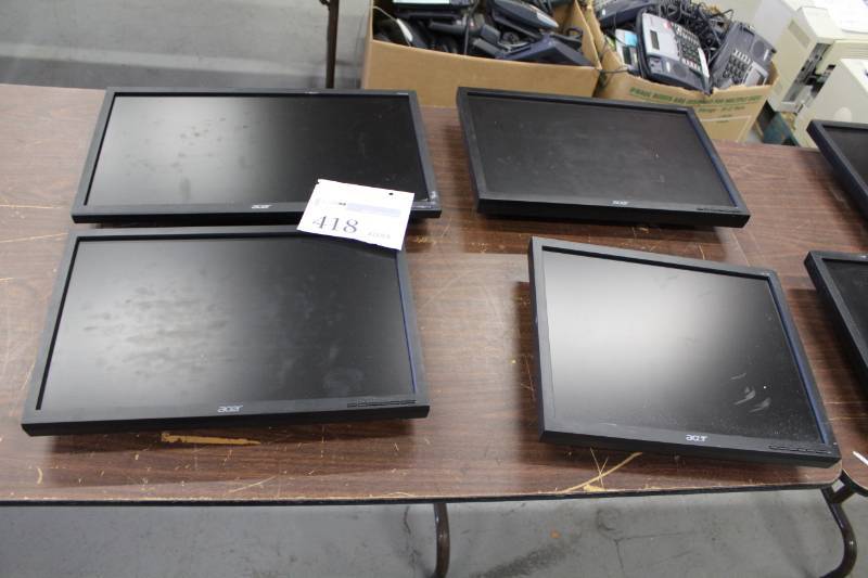 lot 418 image: Acer Computer Monitors
