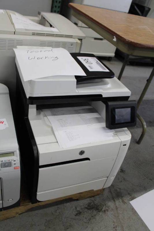 lot 360 image: HP LaserJet Pro 400 color MFP M475dn Printer