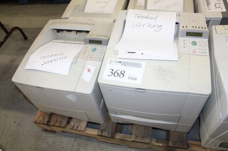 lot 368 image: HP LaserJet 4050 Printer, LaserJet 4050TN Printer