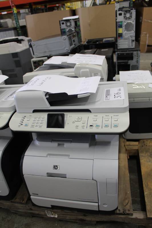 lot 376 image: HP Color LaserJet CM2320nf MFP Printer