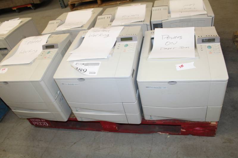 lot 389 image: HP LaserJet 4000 Printer, LaserJet4000TN Printer, LaserJet 4000TN Printer