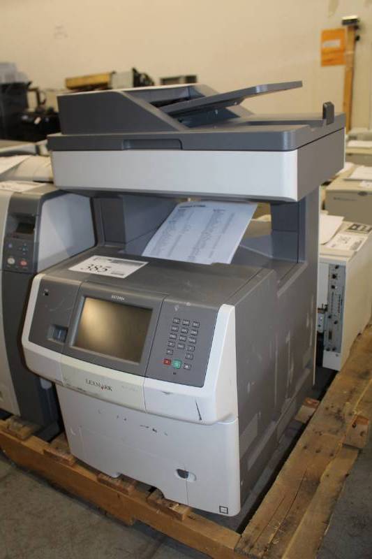 lot 385 image: Lexmark XS734de Printer