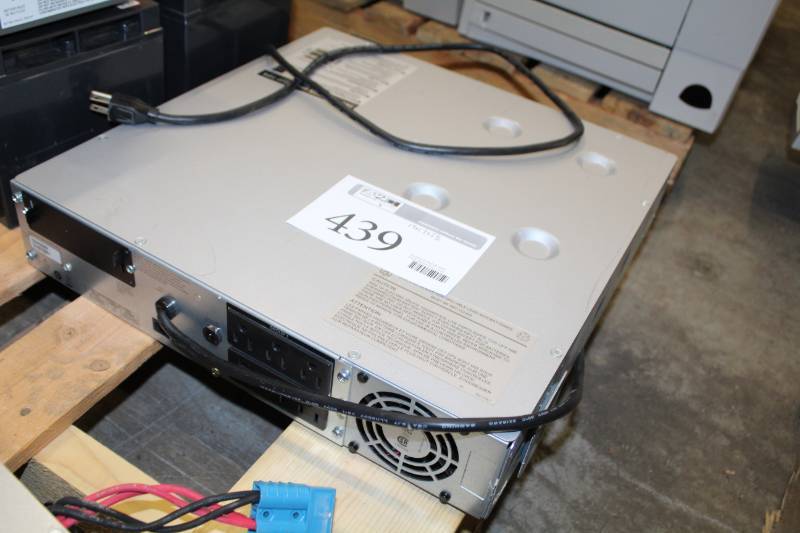 lot 439 image: SMT1500RM2U Uninterruptible Power Supply