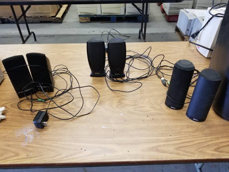lot 493 image: Lot of (3) Sets of Computer Speakers