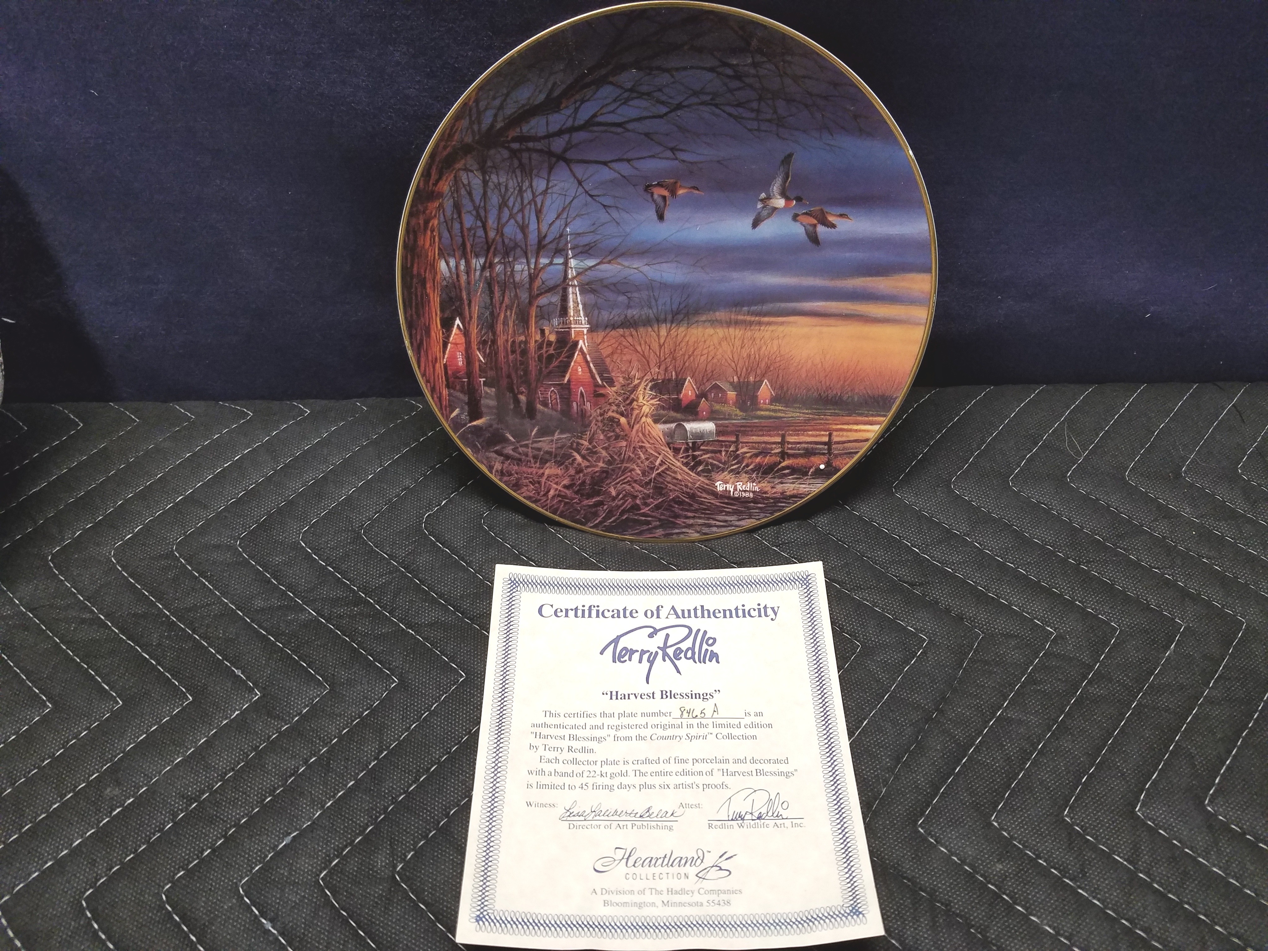 lot 2 image: Terry Redlin Artwork