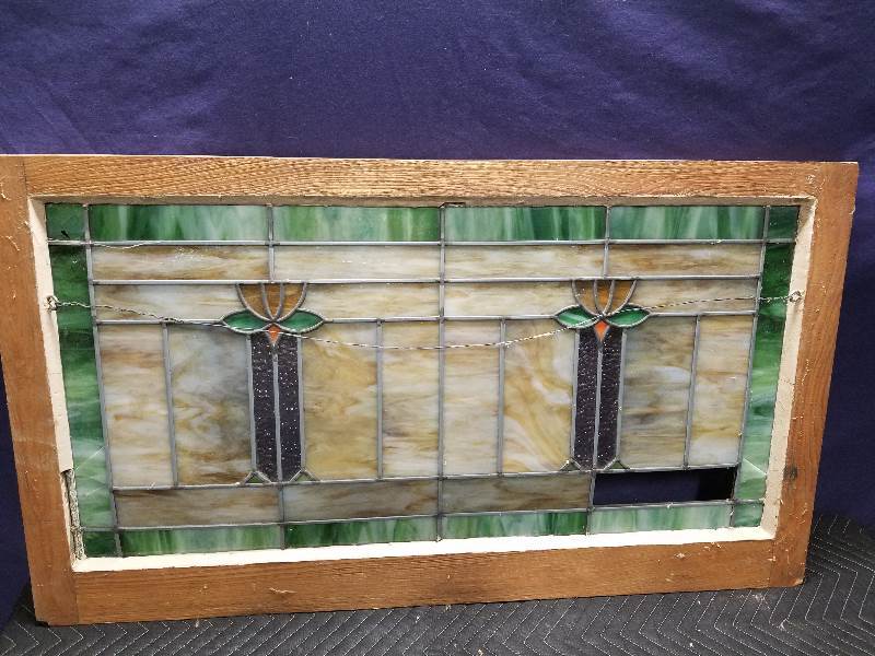 lot 13 image: Stained Glass Art