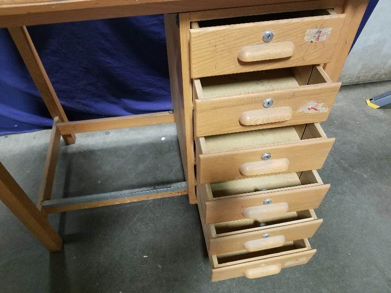 lot 15 image: Drafting Table