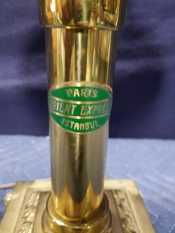 lot 40 image: Unique Paris Lamp