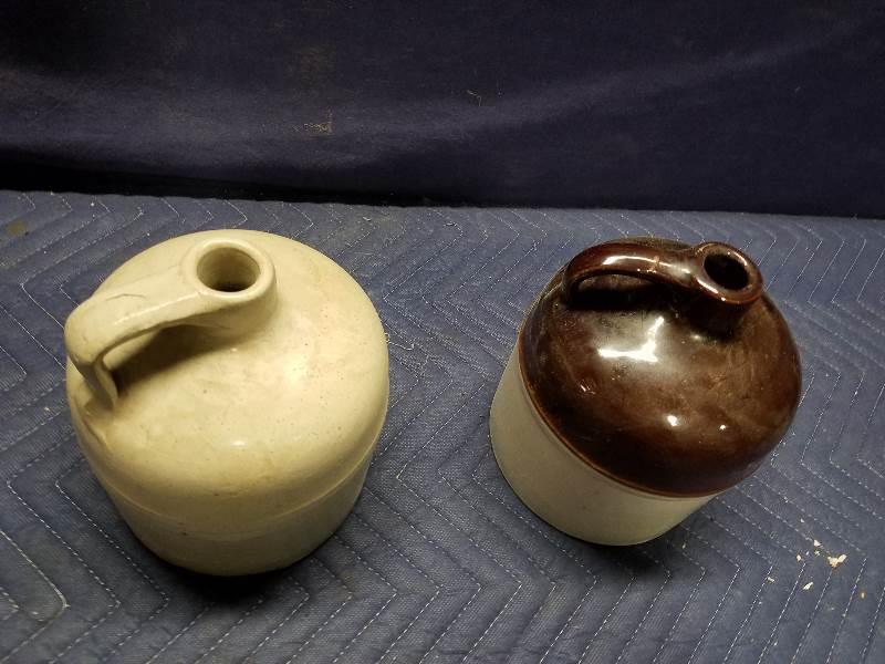 lot 61 image: Crock Jugs
