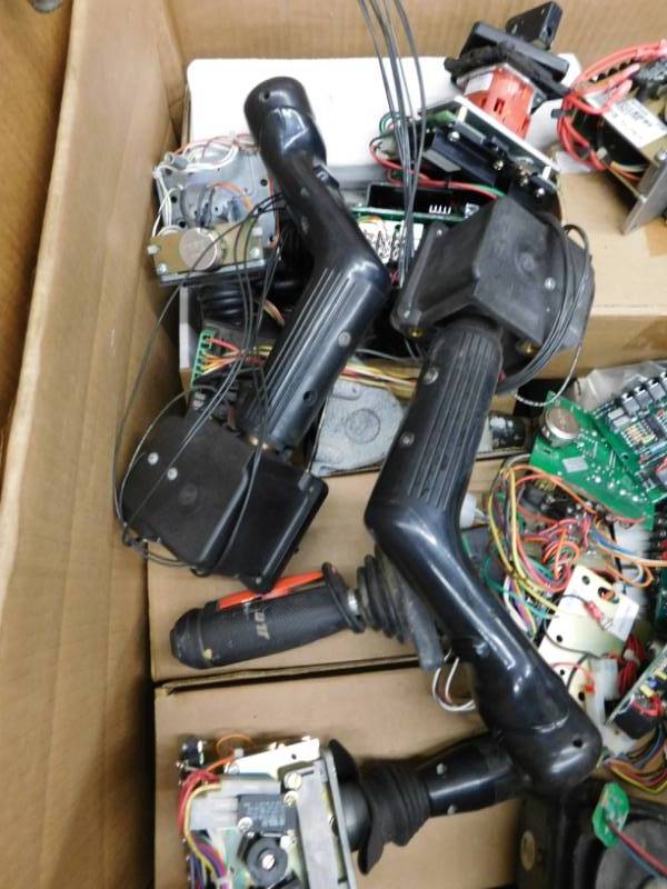 lot 23 image: Control Handles & Circuit Boards