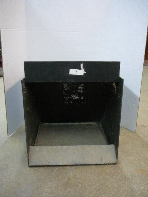 lot 3 image: Steel Shooting Backstop ( Pistol )