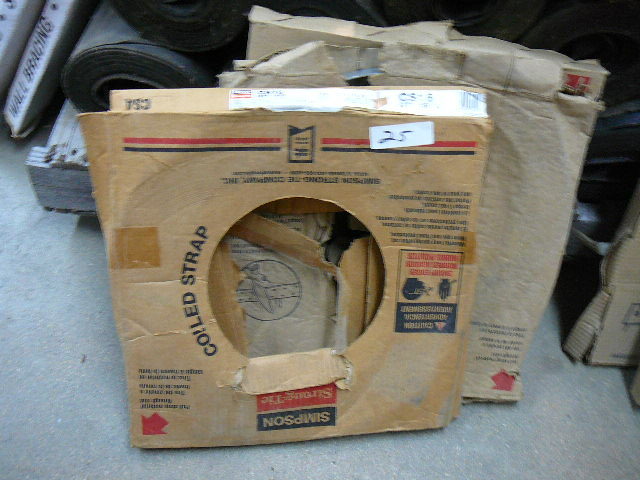 lot 25 image: Coiled Strapping